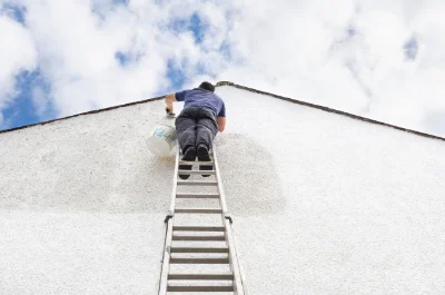 Peinture extérieure à Pourlans — façades et ravalement
